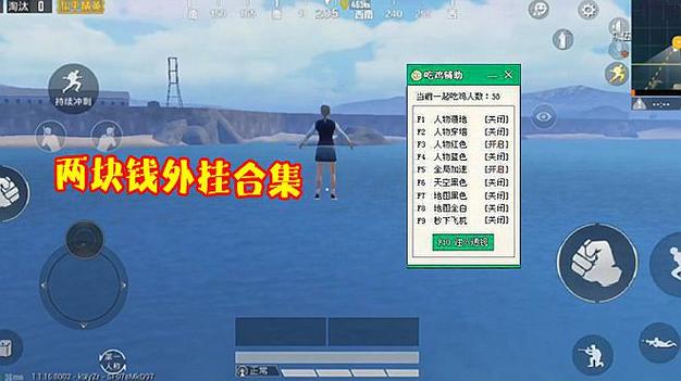 和平精英辅助【巡查员直装V1.0】人物透视 雷达预警 全车美化 枪械美化 人物加速